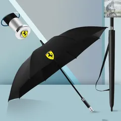 テッチフェラーリ 長傘 新品未使用 イタリア製 カーブハンドル木製 テッチフェラーリ 長傘 新品未使用 イタリア製 カーブハンドル