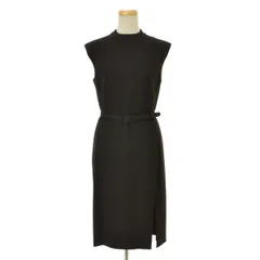 【RALPHLAUREN】LAUREN ベルト付フレンチスリーブワンピース