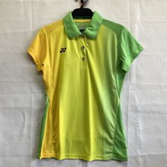 【新品・展示品特価！】YONEX バドミントン　ウィメンズポロシャツ　リーフグリーン　M