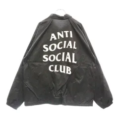 アンチソーシャルソーシャルクラブ コーチジャケット 即発】ANTI SOCIAL SOCIAL CLUB ASSC◇ロゴ コーチジャケット