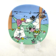 【限定品】アラビア ムーミン 八角形プレート 1/6 \"さびしがりやのクニット\" 限定品】アラビア ムーミン 八角形プレート 1/6 