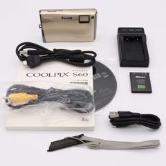 Nikon デジタルカメラ COOLPIX (クールピクス) S60 リッチゴールド COOLPIXS60GL　#250608_27124253