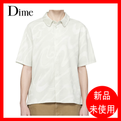 DIME CHILLING SATIN SHIRT WHITE