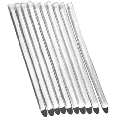 【迅速発送】neliege シーリングワックス スティック シーリングスタンプ 透明 7mm 封蝋 グルーガン 手作り (10本セット)