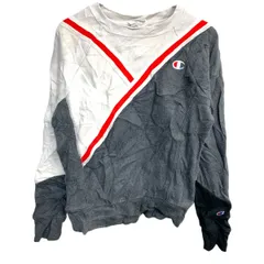 Champion スウェット トレーナー XSサイズ チャンピオン レディース グレー ホワイト 古着卸 アメリカ仕入 t2411-3915