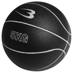【迅速発送】ボディメーカー メディシンボール 5kg ブラック MBG25