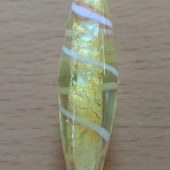 ウランガラスのペンダントトップ　６　byチェコボヘミアガラス