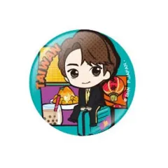 【中古】バッジ・ピンズ ジン(BTS/防弾少年団) 「TinyTAN TRAVEL COLLECTION 台湾 缶バッジ」