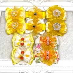 【YE135】ペット用リボン 10個セット