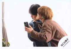 【中古】生写真(STARTO) なにわ男子/大西流星・大橋和也/横型・上半身/シングル「コイスルヒカリ」MV＆ジャケ写オフショット/公式生写真