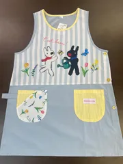 リサとガスパールエプロン　介護士　看護師　保育士用エプロン　かわいいエプロン