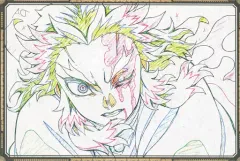 【中古】ポストカード 煉獄杏寿郎(アップ) ポストカード 「劇場版 鬼滅の刃 無限列車編×ufotable DINING 第2期」 お楽しみくじ Wチャンス賞 おすそ分け景品