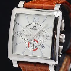 FHB クラシック 腕時計 ダブルフェイス デュアルタイム F-205 美品 