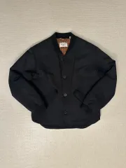 46 OUR LEGACY(アワーレガシー) 12FW メタリック 黒 ボンバー ジャケットのサムネイル