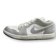 NIKE Women's Air Jordan 1 Low Wolf Grey ジョーダン スニーカー ウルフグレー DC0774-105 ナイキ 27cm 96109A1
