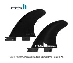 FCS II Performer フィン 5枚セット ブラック - メルカリ