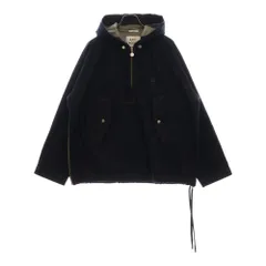 LACOSTE (ラコステ) x A.P.C. Uni Hooded Cotton Denim Jacket ハーフジップ フード付き コットンデニム ジャケット インディゴ BH4561のサムネイル