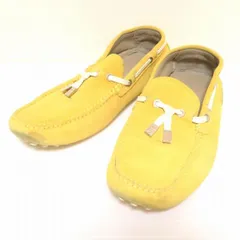 #ans ディオールオム Diorhomme シューズ ローファー ドライビングシューズ 41 黄色系 スエード メンズ [894380]のサムネイル