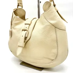 【良品】 BALLY バリー ワンショルダーバッグ トートバッグ フラップ バックル シルバー金具 チャーム A4収納 大容量 ロゴ型押し ゴールド金具 肩掛け シボレザー ベージュ 肌色