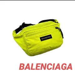 BALENCIAGA バレンシアガ エクスプローラー ベルトパック EXPLORER BELT PACK イエロー ナイロン ボディバッグ ウエストバッグ ショルダーバッグのサムネイル