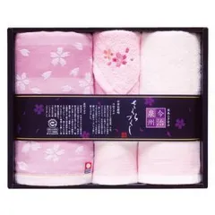 【新品・2営業日で発送】日本名産地 今治泉州 桜づくしタオルセット TMS3008805