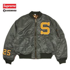 Supreme/GOODENOUGH リバーシブル MA-1ジャケット　XL Supreme/GOODENOUGH リバーシブル MA-1ジャケット XL - メルカリ