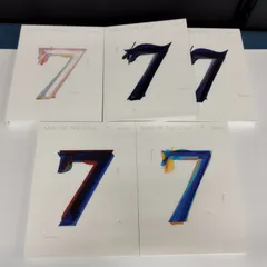 【s13357】BTS MAP OF THE SOUL 7 Vr.1～4 全5冊 まとめ売り 韓流 防弾少年団 CD カード シール グッズ トレカ グク ジョングク テテ テヒョン