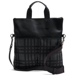 バーニーズニューヨーク　バッグ　黒　革 バーニーズニューヨーク／BARNEYS NEWYORK バッグ トートバッグ