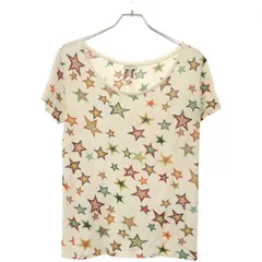 SAINT LAURENT PARIS サンローラン パリ 16SS スタープリントTシャツ 424112 ホワイト Mのサムネイル