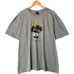 古着 ラルフローレン Ralph Lauren POLO by Ralph Lauren ポロベア 半袖 プリントTシャツ メンズXL相当/eaa559967