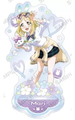 【中古】アクリルスタンド・アクリルパネル 小原鞠莉(Aqours/テーマパークver.) アクリルスタンド 「ラブライブ!スクールアイドルフェスティバル」