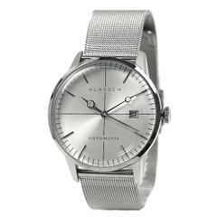 JUNGHANS 自動巻き時計 34mm メッシュバンド腕時計 - メルカリ