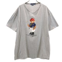 XXL ポロベア POLO RALPH LAUREN ボート グレー Tシャツ | Mercari
