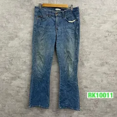 Lee ブルー LOWER ON THE WAIST ジップフライ デニムジーンズパンツ 実寸W32in USA 海外輸入 古着 RK10011