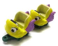 【中古】トミカ フランダーのフライングフィッシュコースター(イエロー×パープル×グリーン) 「トミカ ディズニービークルコレクション」 東京ディズニーリゾート限定