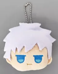 【中古】キーホルダー 五条悟 「呪術廻戦×ダイソー・Seria・キャンドゥ ぬいぐるみキーホルダー フェイス」