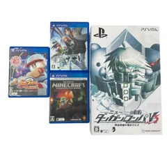 186000 PSVITA ソフト 4点まとめ sony ソニー パワプロ・東京ザナドゥ・マイクラ・ニューダンガンロンパ