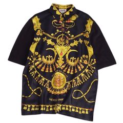 HERMES エルメス シルクニット 半袖シャツ Lサイズ - メルカリ