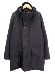 METRONE コート ジップアップ 中綿 ライナー フード M 紺 ネイビー