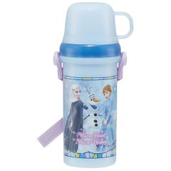 ☆ 아나운서와 눈의 여왕 23 ☆ 캐릭터 플라스틱 병 480ml 직접 마시는 컵 첨부 플라스틱 물통 480ml 물통 어린이용 키즈 아이 캐릭터 상품 토이 스토리 미니언즈 프린세스 프라레일 소피아 카즈 숄더 벨트 첨부 2Wa