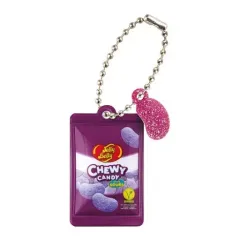 【中古】キーホルダー CHEWY CANDY GRAPE SOURS 「Jelly Belly シャカシャカチャーム」
