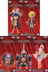 【中古】フィギュア 全5種セット 「ワンピース FILM RED」 ワールドコレクタブルフィギュアvol.1