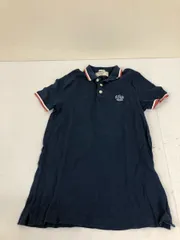 送料無料★Abercrombie&Fitch★半袖Tシャツ　ポロシャツ　トップス★メンズ　Sサイズ★ネイビー#70128sj75