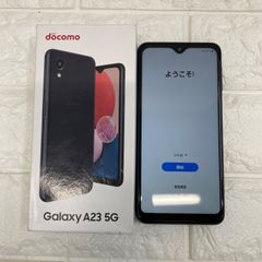 GALAXY A23 5G ブラック 64GB SC-56C docomo ネットワーク制限〇 バッテリー良好