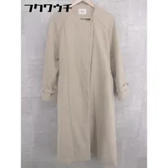 ■ ◎ MURUA ムルーア 長袖 ロング コート サイズM グレージュ レディース  【中古】 【1002802113048】