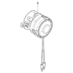 マキタ makita 40Vmax 充電式 エアダスタ AS001GZ 用 モータアッセンブリ 629A91-4 部品 修理 パーツ ブロワ― ブロア 吹飛 大工 建築 建設のサムネイル