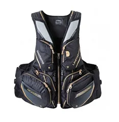 SHIMANO LIMITED PRO フィッシングベスト 黒金　　Ｌ　超美品 SHIMANO LIMITED PRO フィッシングベスト L - メルカリ