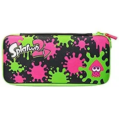 【中古】【非常に良い】【Nintendo Switch対応】Splatoon2 ハードポーチ for Nintendo Switch インク×イカ