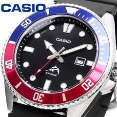 極美品 カシオ カジキ ダイバー 腕時計 メンズ ブラック ゴールド 稼働