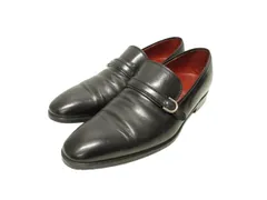 タニノクリスチー TANINO CRISCI モンクストラップ シューズ レザー 6 黒 ブラック ビジネス 靴のサムネイル